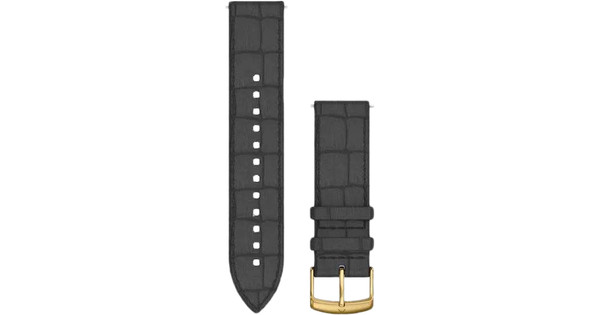 Garmin Leather Strap Black 20mm - Coolblue - Before 23:59, delivered  tomorrow