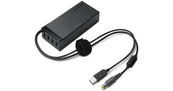 Gestreept Lotsbestemming kalf Lenovo AC Adapter 65W + USB Poorten (57Y4604) - Coolblue - Voor 23.59u,  morgen in huis
