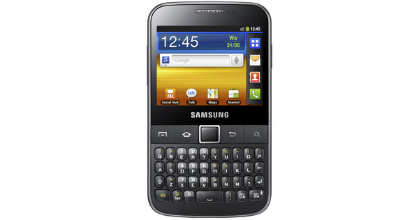 Samsung Galaxy TXT B5510 Cool Grey - Coolblue - Voor 23.59u, morgen in huis