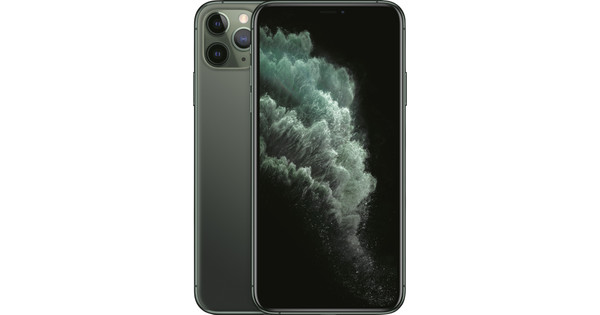 Apple Iphone 11 Pro Max 64gb Midnight Green Coolblue Before 23 59 Delivered Tomorrow