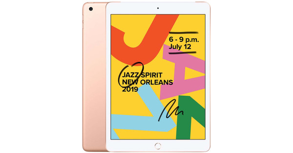 Refurbished iPad (2019) 128GB Wifi Goud