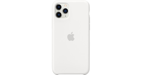 Apple iPhone 11 Pro Silicone Back Cover White