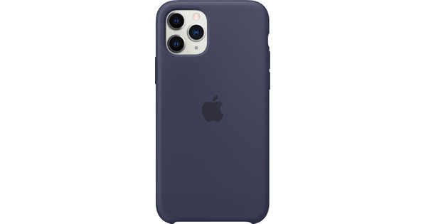 Apple Iphone 11 Pro Max Silicone Back Cover Midnight Blue Coolblue Before 23 59 Delivered Tomorrow