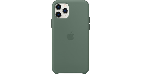 Apple Iphone 11 Pro Max Silicone Back Cover Pine Green Coolblue Before 23 59 Delivered Tomorrow