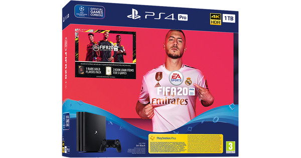 Ps4 pro 1tb on sale with fifa 20