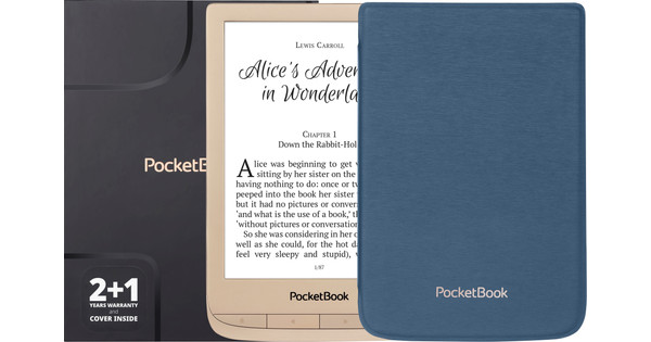 Pocketbook Touch Lux 4 Limited Edition Gold E reader cover