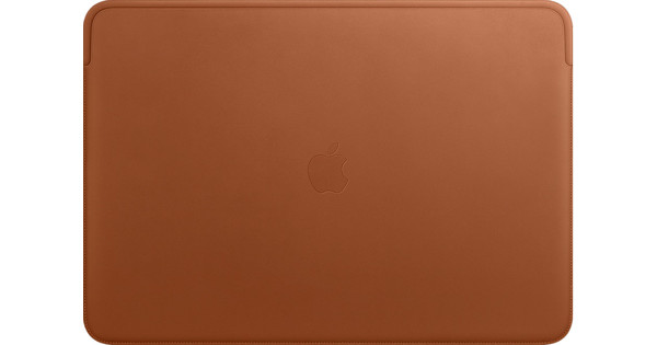 Apple MacBook Pro 16 inches Leather Sleeve Saddle Brown