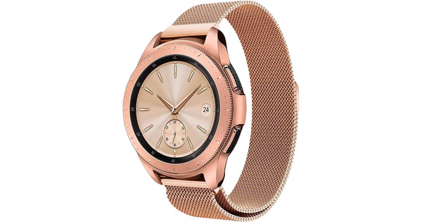 Just in Case Samsung Milanees Bandje Roségoud 20mm - Coolblue - Voor  23.59u, morgen in huis