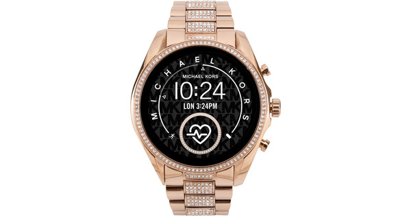 Michael Kors Access Bradshaw Gen 5 MKT5089 Rose Gold with Diamonds