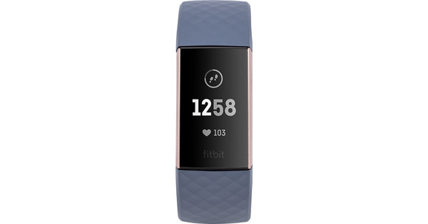 fitbit blue gray rose gold