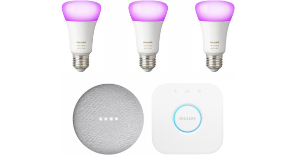 Google nest hot sale philips hue