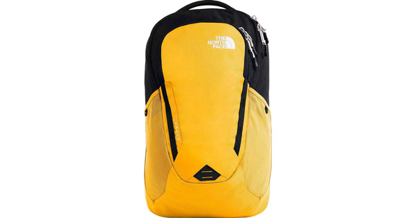 Yellow north face store backpack