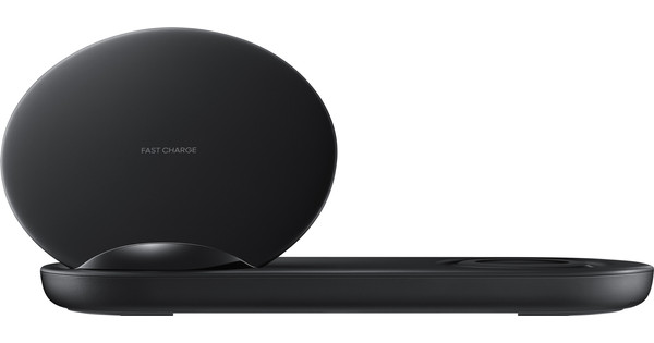 Samsung Wireless Charger Duo Black - Coolblue - Before 23:59, delivered  tomorrow