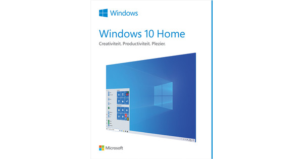 Microsoft Windows 10 Home 3264 Bit Nl Coolblue Voor 2359u Morgen In Huis 8810