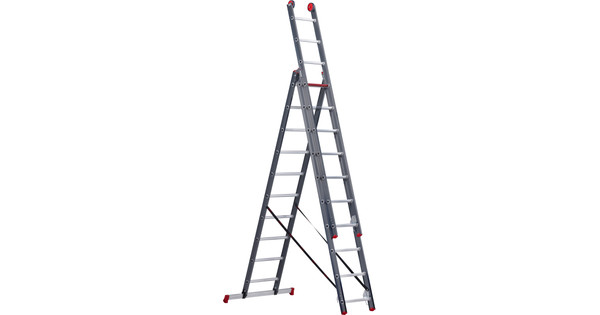 T Kaarsen Enzovoorts Altrex All-round 3 x 10 Reform Ladder Coated - Coolblue - Before 23:59,  delivered tomorrow