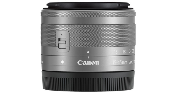 Canon Ef M 15 45mm F 3 5 6 3 Is Stm Silver Coolblue Before 23 59 Delivered Tomorrow