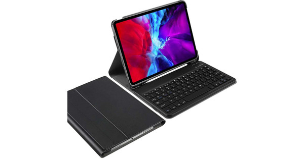 verkoopplan Mysterieus Hulpeloosheid Just in Case Apple iPad Pro 12,9 inch (2020) Toetsenbord Hoes Zwart QWERTY  - Coolblue - Voor 23.59u, morgen in huis