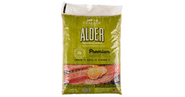 Traeger alder outlet pellets