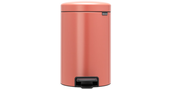 Af en toe werknemer neutrale Brabantia NewIcon Pedaalemmer 12 Liter Terracotta Pink - Coolblue - Voor  23.59u, morgen in huis