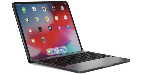 Brydge Apple iPad Pro 12,9 inch (2020)/(2018) Bluetooth Toetsenbord Hoes Space Gray