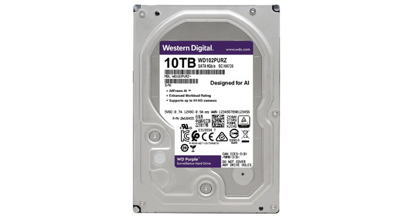 Internal hard wd102purz fantastic 10tb
