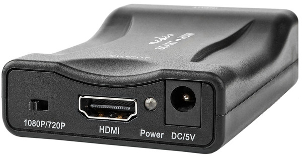 Vivanco Convertidor Scart/HDMI Negro
