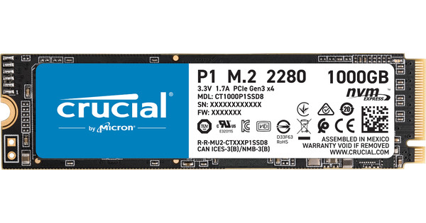 Crucial P1 SSD 1TB