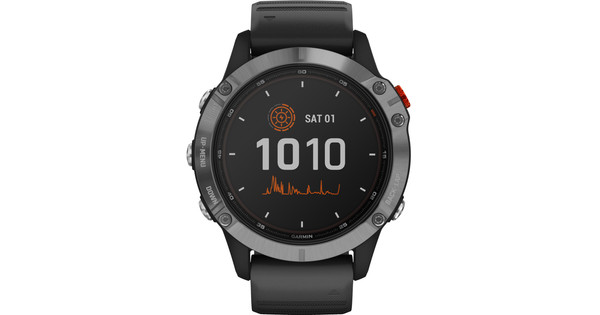 Garmin Fenix 6 Solar - Zilver - 47 mm