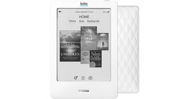 Echt Monografie Klacht Kobo eReader Touch Edition White - Coolblue - Voor 23.59u, morgen in huis
