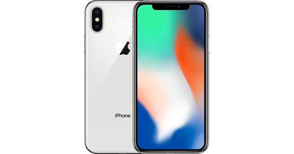 Refurbished iPhone X 64GB Silver (As good as new)