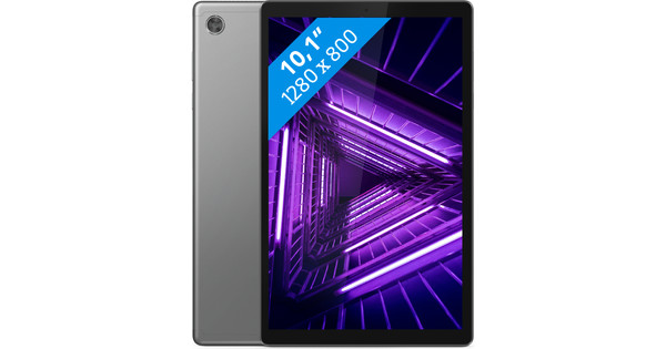 Lenovo Tab M10 HD (2nd generation) 32GB WiFi Gray + Protection Bundle -  Coolblue - Before 23:59, delivered tomorrow