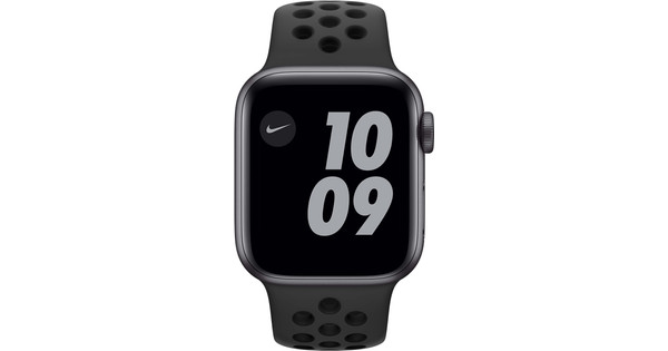 Apple Watch Nike Series 40mm Space Gray Aluminum Black Sport Band  Smartwatches Coolblue