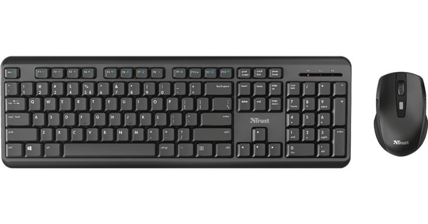 Belastingen Zeep Staat Trust Ody Stille Toetsenbord en Muis set QWERTY - Coolblue - Voor 23.59u,  morgen in huis