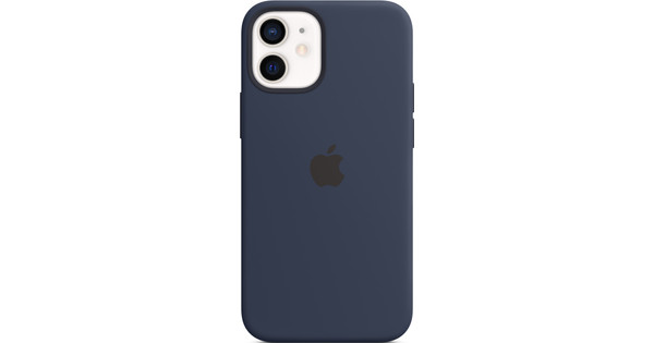 Apple iPhone 12 mini Back Cover met MagSafe Donkermarineblauw