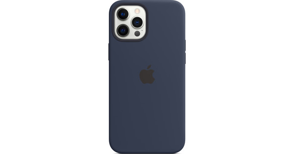 Apple iPhone 12 & 12 Pro Silicone Case with MagSafe (Deep Navy)