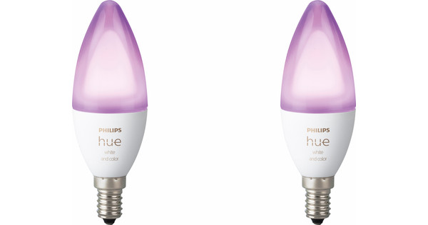 Philips Hue White & Color E14 Bluetooth Duo Pack