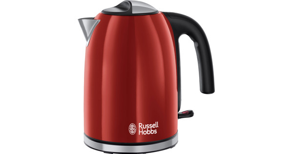Russell Hobbs Colours Plus+ Flame Red - Coolblue - Voor in huis