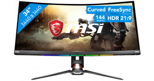 MSI Optix MPG341CQR - Coolblue - Before 23:59, delivered tomorrow