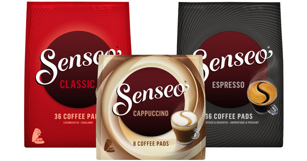 Senseo Cappuccino Coffee Pods - (Pack of 10 X 8 Pods) 