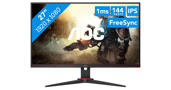 AOC 27G2AE/BK - Coolblue - Voor 23.59u, morgen in huis