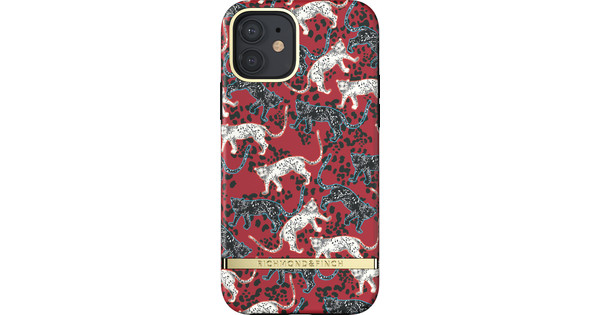 Richmond & Finch Samba Red Leopard Apple iPhone 12 / 12 Pro Back Cover