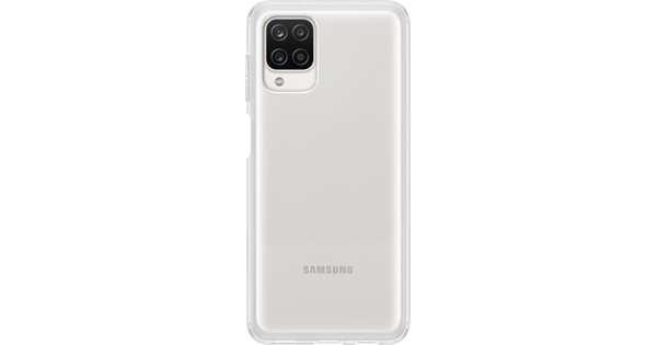 Samsung Galaxy A12 Soft Clear Back Cover Transparant