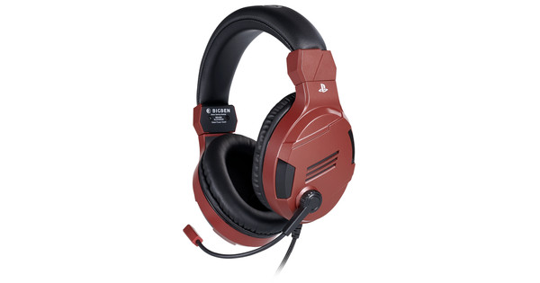 Bigben Official Licensed PS4 PS5 V3 Stereo Gaming Headset Red