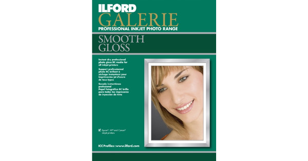 Ilford Galerie Smooth Gloss Paper 250 vel (A4) Coolblue Voor 23.59u,  morgen in huis