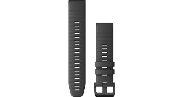 Garmin Originele armband, 20 mm, snelsluiting, siliconen, grijs, Mist Grey, 20 mm, Hedendaags