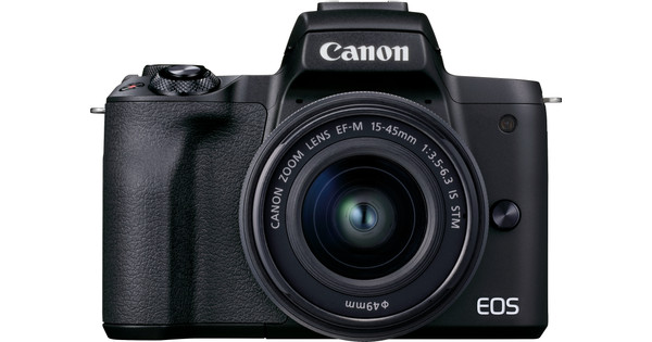 Canon EOS M50 Mark II Black + EF-M 15-45mm f/3.5-6.3 IS STM Black