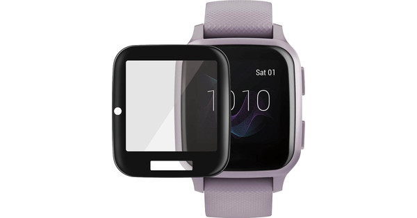 PanzerGlass Garmin Venu Sq Screenprotector Glas Zwart