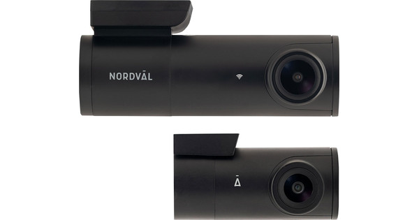 Nordväl DC102 Dashcam 2CH 2K + Wifi 32GB