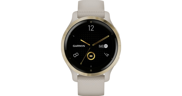 garmin venu 2s goud/beige witte kamer met goud