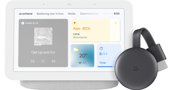 Chromecast to google home hot sale hub